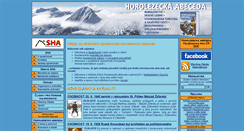 Desktop Screenshot of horolezeckaabeceda.cz
