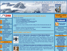 Tablet Screenshot of horolezeckaabeceda.cz